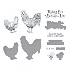 BetterPress Plate & Die Set - Feathered Friends