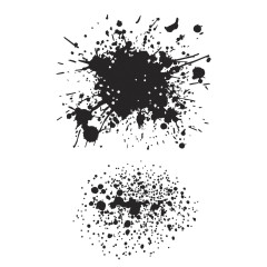 BetterPress Plate - Wildflowers - Splatters