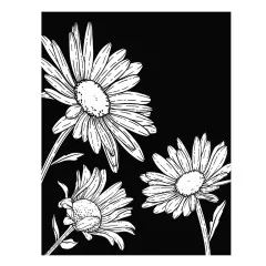 BetterPress Plate - Daisy Trio