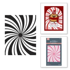 BetterPress Plate - Merry Mischief - Peppermint Twist