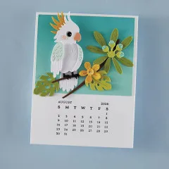 BetterPress Plate - Wonderland - DIY 2026 Calendar