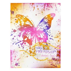 BetterPress Plate & Die Set - Beautifully Imperfect - Butterfly Splatter