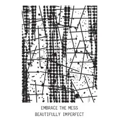 BetterPress Plate - Beautifully Imperfect - Grungy Background