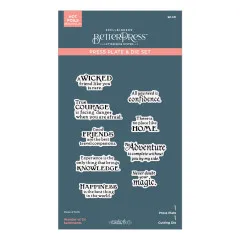 BetterPress Plate & Die Set - Wonder of Oz - Sentiments