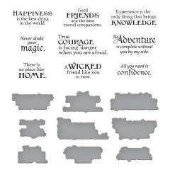 BetterPress Plate & Die Set - Wonder of Oz - Sentiments