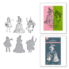 BetterPress Plate & Die Set - Wonder of Oz - Dorothy & the Witches