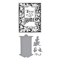 BetterPress Plate & Die Set - Wonder of Oz - Frame & Tag