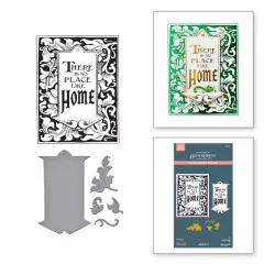 BetterPress Plate & Die Set - Wonder of Oz - Frame & Tag