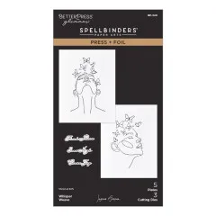 All My Senses - Press + Foil Plate & Die Set - Whisper Weave