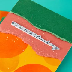 All My Senses - Press + Foil Plate + Die Set - Sentiments