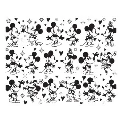 BetterPress - Press & Foil Plate - Classic Mouse Wedding - Happiest Place by Simple Stories