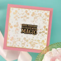 BetterPress - Press & Foil Plate - Classic Mouse Wedding - Happiest Place by Simple Stories