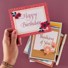 BetterPress - Press & Foil Plate - Upright Italic Everyday Sentiments - Thinking of You