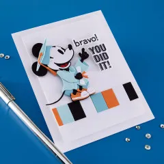 Classic Mouse Graduation - Press + Foil Plate & Die Set - Sentiments by Allison Frazier