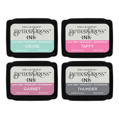 Spellbinders - BetterPress Letterpress Mini Ink Pad Set