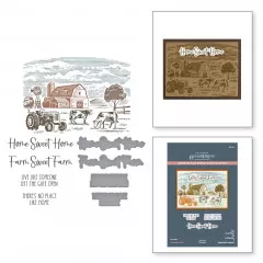 Farm Sweet Farm Registration BetterPress Plate & Die Set