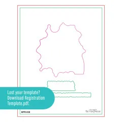 BetterPress - Registration Press & Foil Plate - Block Print Zodiacs - Aquarius