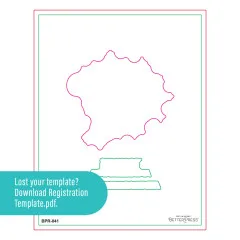 BetterPress - Registration Press & Foil Plate - Block Print Zodiacs - Taurus