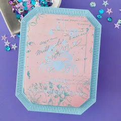 BetterPress - Registration Press & Foil Plate - Block Print Zodiacs - Cancer