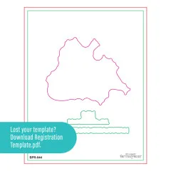 BetterPress - Registration Press & Foil Plate - Block Print Zodiacs - Leo