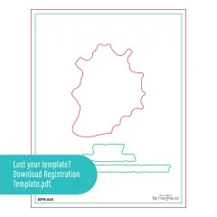 BetterPress - Registration Press & Foil Plate - Block Print Zodiacs - Virgo