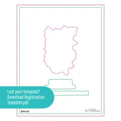 BetterPress - Registration Press & Foil Plate - Block Print Zodiacs - Scorpio