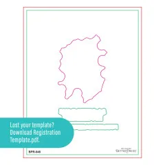 BetterPress - Registration Press & Foil Plate - Block Print Zodiacs - Sagittarius