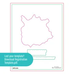 BetterPress - Registration Press & Foil Plate - Block Print Zodiacs - Capricorn