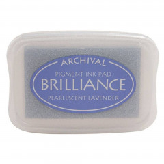 Brilliance Pigment Ink Pad - Pearlescent Lavender