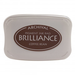 Brilliance Pigment Ink Pad - Coffee Bean