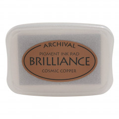 Brilliance Pigment Ink Pad - Cosmic Copper