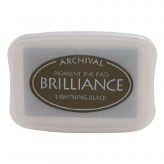 Brilliance Pigment Ink Pad - Lightning Black