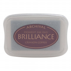 Brilliance Pigment Ink Pad - Crimson Copper