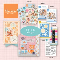 Marianne Design Sticker - Elines Cats & Dogs