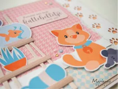 Marianne Design Sticker - Elines Cats & Dogs