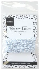 Marianne Design - Bakers Twine - Light Blue/White