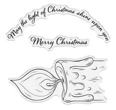 Clear Stamps - Christmas by Candlelight - The Light of Christmas