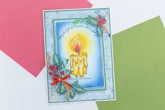 Clear Stamps - Christmas by Candlelight - The Light of Christmas