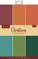Christmas by Candlelight - A4 Luxury Linen Cardstock