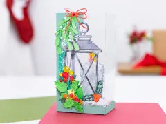 Christmas by Candlelight - A4 Luxury Linen Cardstock