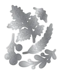 Metal Die - Christmas by Candlelight - Seasonal Foliage