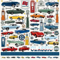 Cars - 12x12 Collection Kit