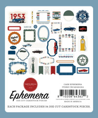 Carta Bella - Ephemera - Cars