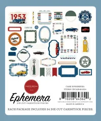Carta Bella - Ephemera - Cars