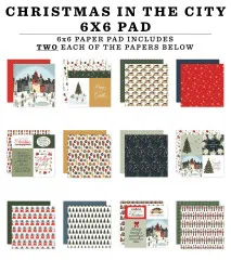 Christmas In The City - 6x6 Paper Pad
