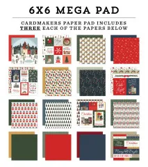 Christmas In The - 6x6 Cardmakers Mega Paper Pad