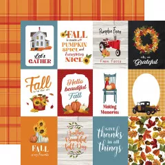 Fall Fun - 6x6 Paper Pad