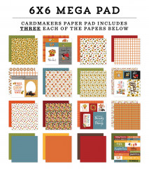 Fall Fun - 6x6 Cardmakers Mega Paper Pad