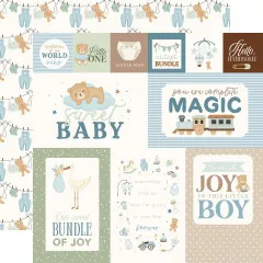 Little Lullabies Baby Boy - 12x12 Collection Kit