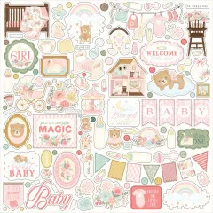 Little Lullabies Baby Girl - 12x12 Collection Kit